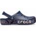 Темно-синие сабо CROCS Bayaband Bandana Print Clog