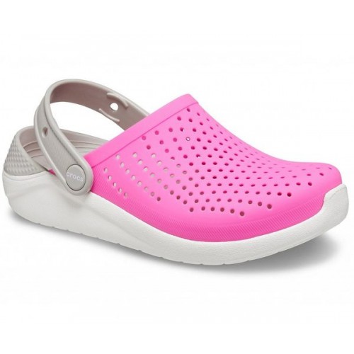 Детские  розовые сабо CROCS Kids’ LiteRide™ Clog