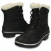 Женские  черные ботинки CROCS Women's AllCast II Boot