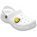 Джибитс шармс CROCS Smiley Brand Kissing Smiley