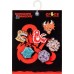 Джибитс шармс CROCS Набор из 6 Jibbitz™ Dungeons and Dragons (Dungeons and Dragons 6 Pack)