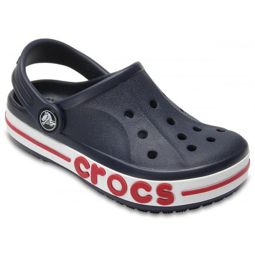 Детские  темно-синие сабо CROCS Kids' Bayaband Clogs