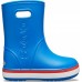 Детские  синие «резиновые» сапоги CROCS Kids’ Crocband™ Rain Boot