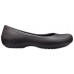 Женские  черные балетки для работы CROCS Women’s  At Work™ Flat