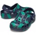 Детские  темно-синие сабо CROCS Kids' Baya Graphic Clog