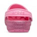 Розовые сабо для девочек CROCS Kids’ Classic Glitter Clog