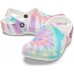 Коралловые сабо CROCS Classic Tie-Dye Graphic Clog