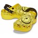 Женские  разноцветные сабо CROCS Women's Classic Platform Smiley Clog