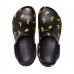 Черные сабо для поваров CROCS Bistro Graphic Clogs