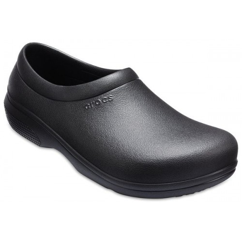 Черные сабо для работы CROCS  On-The-Clock Work Slip-On