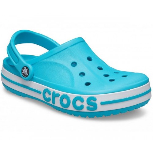 Голубые сабо CROCS Bayaband Clog