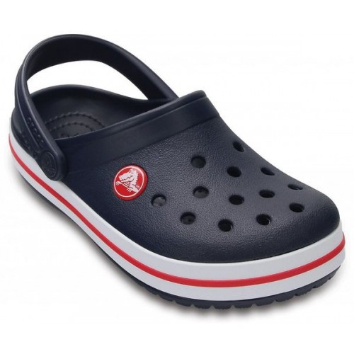 Детские  темно-синие сабо CROCS Crocband™ clog (Kids)