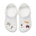 Джибитс шармс CROCS Набор из 5 Jibbitz™ «Страсть к путешествиям: Рим» (RomeWndrlstClctn5Pk)