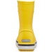 Детские  желтые «резиновые» сапоги CROCS Kids’ Crocband™ Rain Boot