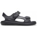 Детские  черные сандалии CROCS Kids' Swiftwater™ Expedition Sandal