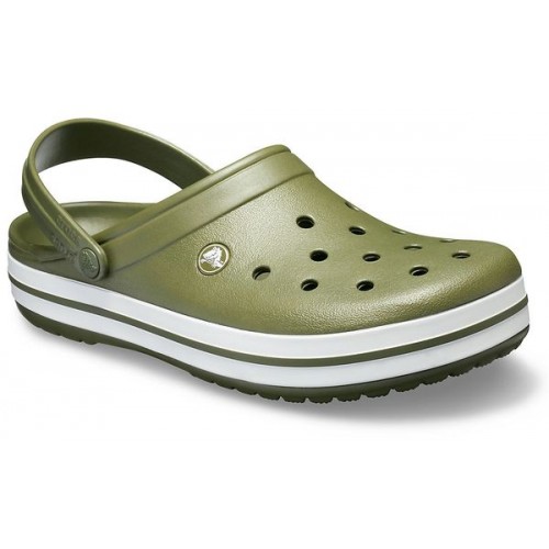 Сабо цвета хаки  CROCS Crocband™