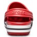 Детские  красные сабо CROCS Kids' Bayaband Clogs