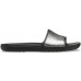 Женские  черные шлепанцы CROCS Women's  Sloane Shine Low Slide