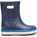 Детские  темно-синие «резиновые» сапоги CROCS Kids’ Crocband™ Rain Boot