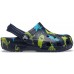 Детские  темно-синие сабо CROCS Toddler Classic Monster Print Clog