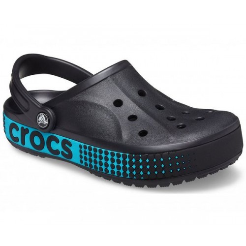 Черные сабо CROCS Bayaband Logo Motion Clog