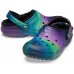 Черные утепленные сабо CROCS Classic Lined Out of This World Clog