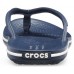 Детские  темно-синие шлепанцы CROCS Kids' Crocband™ Flip GS