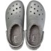 Серые утепленные сабо CROCS Classic Lined Clog