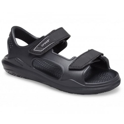 Детские  черные сандалии CROCS Kids' Swiftwater™ Expedition Sandal