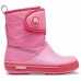 Детские  розовые зимние сапоги CROCS Kids Crocband II.5 Gust Boot