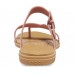 Женские  розовые сандалии CROCS Women's  Tulum Toe Post Sandal