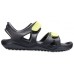 Детские  черные сандалии CROCS Kids' Swiftwater River Sandals