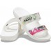 Белые сандалии CROCS Сlassic  Tie-Dye Graphic Sandal