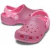 Розовые сабо для девочек CROCS Kids’ Classic Glitter Clog