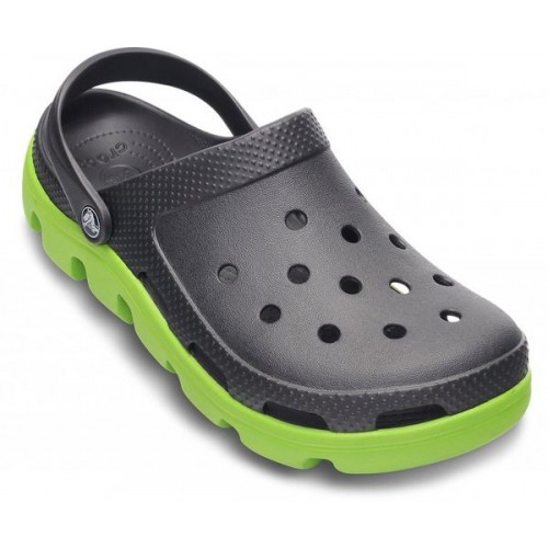 Серые сабо CROCS Duet Sport Clog