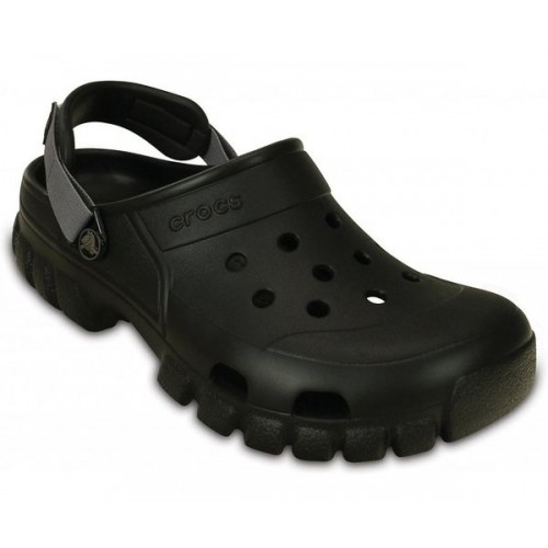 Мужские  черные сабо CROCS Offroad Sport Clog