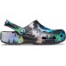 Черные сабо CROCS Classic Tie-Dye Graphic Clog