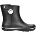 Женские  черные «резиновые» сапоги CROCS Women’s Jaunt Shorty Boot