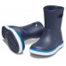 Детские  темно-синие «резиновые» сапоги CROCS Kids’ Crocband™ Rain Boot