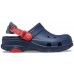 Детские  темно-синие сабо CROCS Kids' Classic All-Terrain Clog