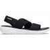 Женские  черные сандалии CROCS Women's LiteRide™ Stretch Sandal