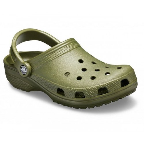 Сабо цвета хаки  CROCS Classic