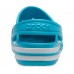 Детские  голубые сабо CROCS Kids' Bayaband Clogs