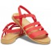 Женские  красные сандалии CROCS Women's  Tulum Sandal