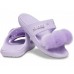 Женские  лавандовые сандалии CROCS Classic  Fur Sure Sandal