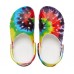 Разноцветные сабо CROCS Baya Tie Dye Clog