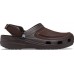 Мужские  темно-коричневые сабо CROCS Men's Yukon Vista II Clog