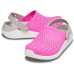 Детские  розовые сабо CROCS Kids’ LiteRide™ Clog