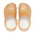 Оранжевые сабо для девочек CROCS Kids’ Classic Glitter Clog