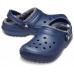 Темно-синие утепленные сабо CROCS Classic Lined Clog